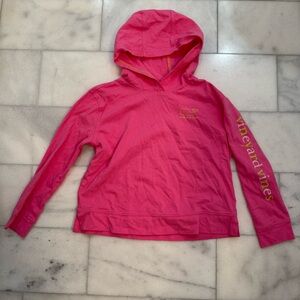 Vineyard Vines Kids Bright Pink Hoodie